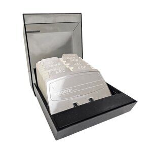 Vintage Rolodex S-310c Petite Telephone / Address List Finder Organizer  US Made